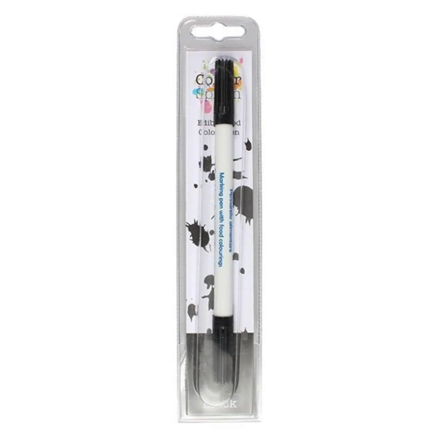 Culpitt Colour Splash Decorating Pen - Black
