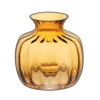 Dartington Handmade Cushion Small Vase - Amber