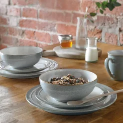 Denby Elements Light Grey Small Plate - 17.5cm
