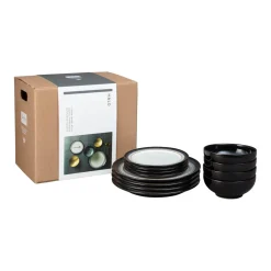 Denby Halo 12 Piece Dinnerware Set