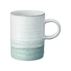 Denby Kiln 410ml Ridged Mug - Green