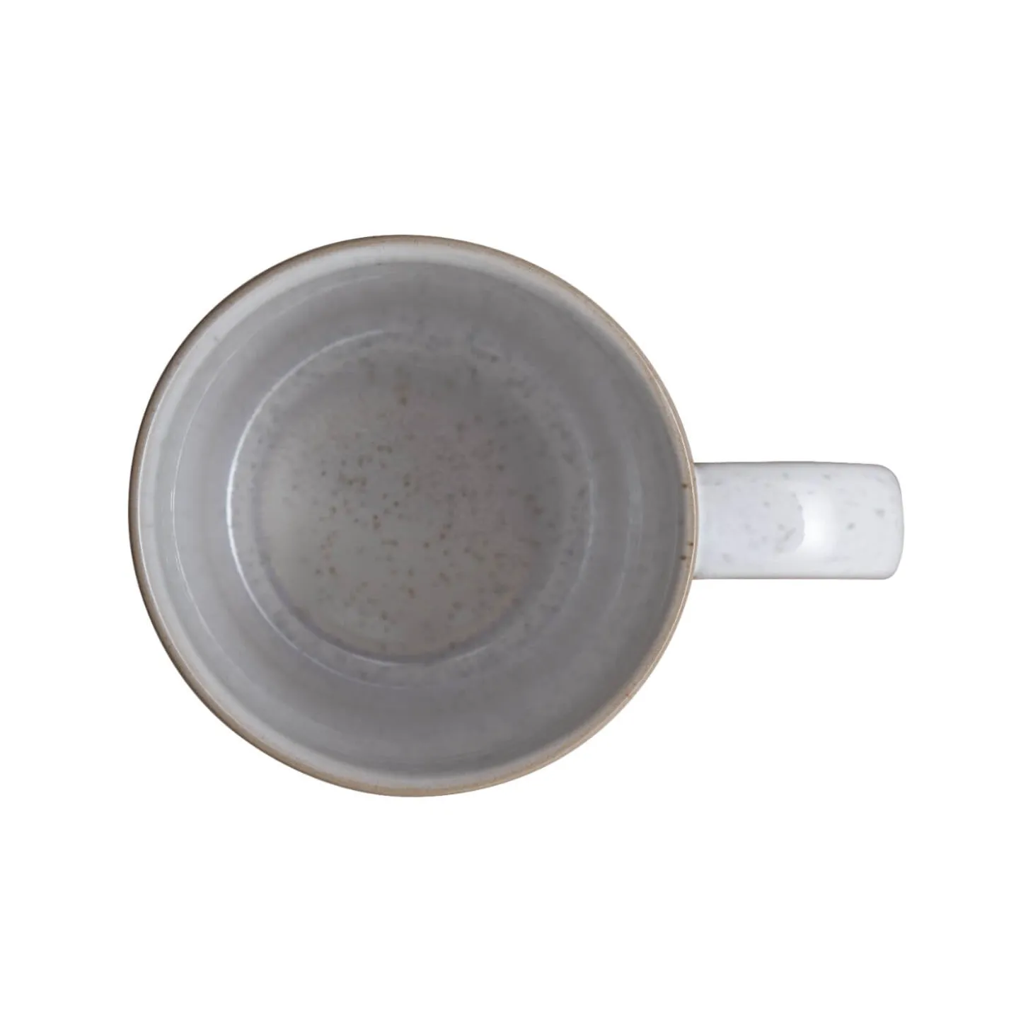 Denby Stoneware Kiln 370ml Ridged Mug - Coral