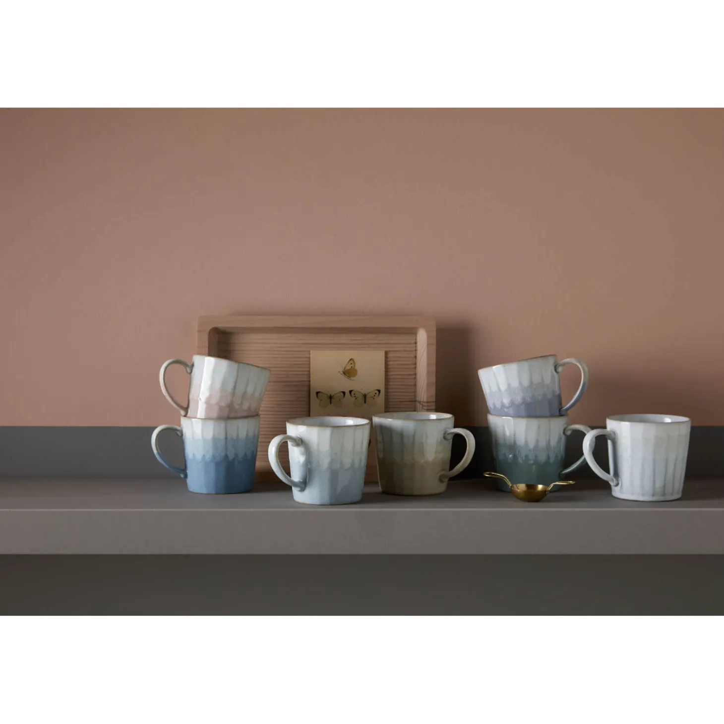 Denby Stoneware 400ml Reactive Mug - Natural