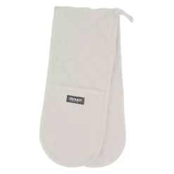 Dexam Love Colour Cotton Double Oven Gloves - Stone