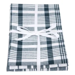 Dexam Love Colour Set of 3 Extra Large Tea Towels - Ink Blue