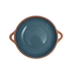 Dexam Sintra Large Glazed Terracotta Tapas Dish - Ink Blue