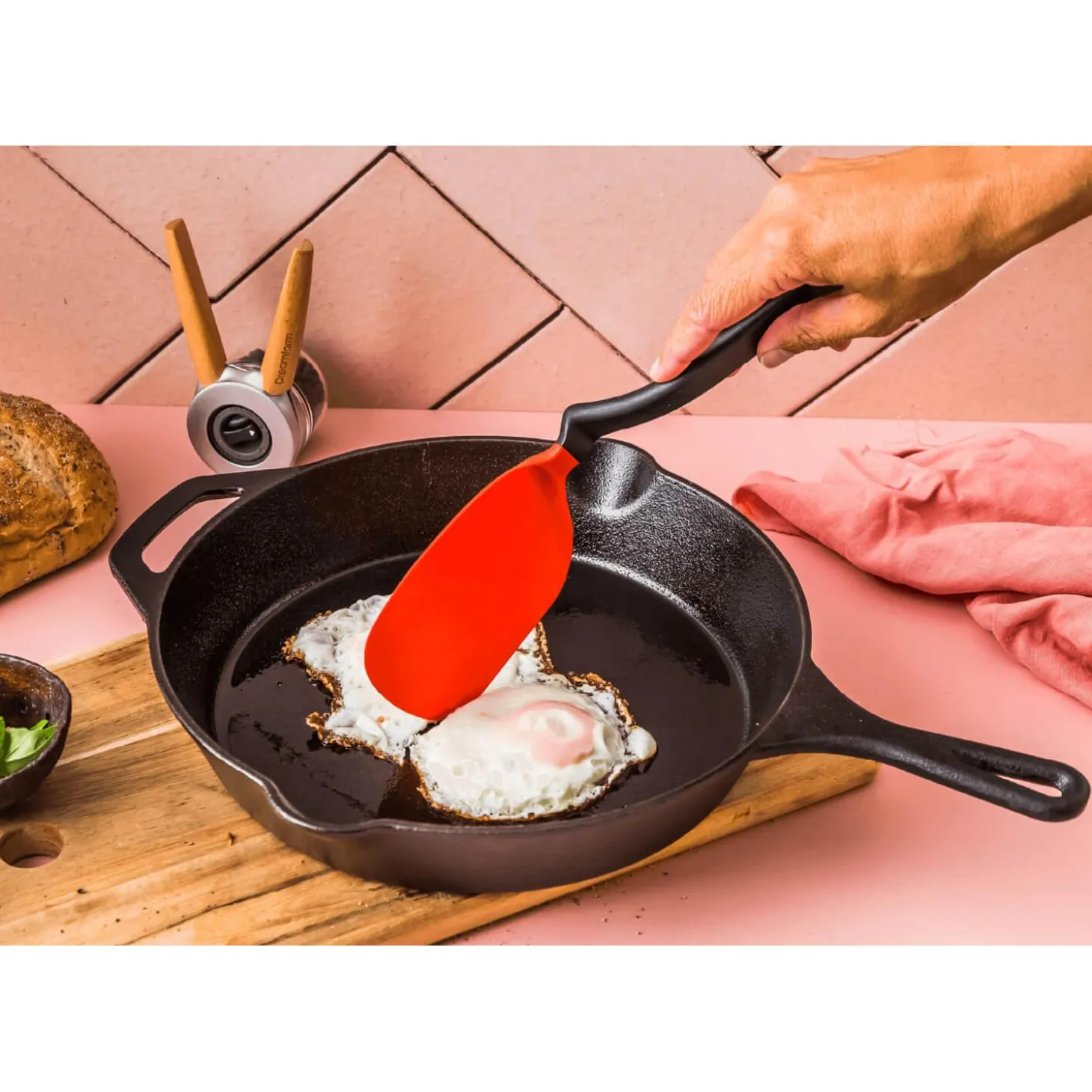 Dreamfarm Chopula Nylon Spatula - Orange