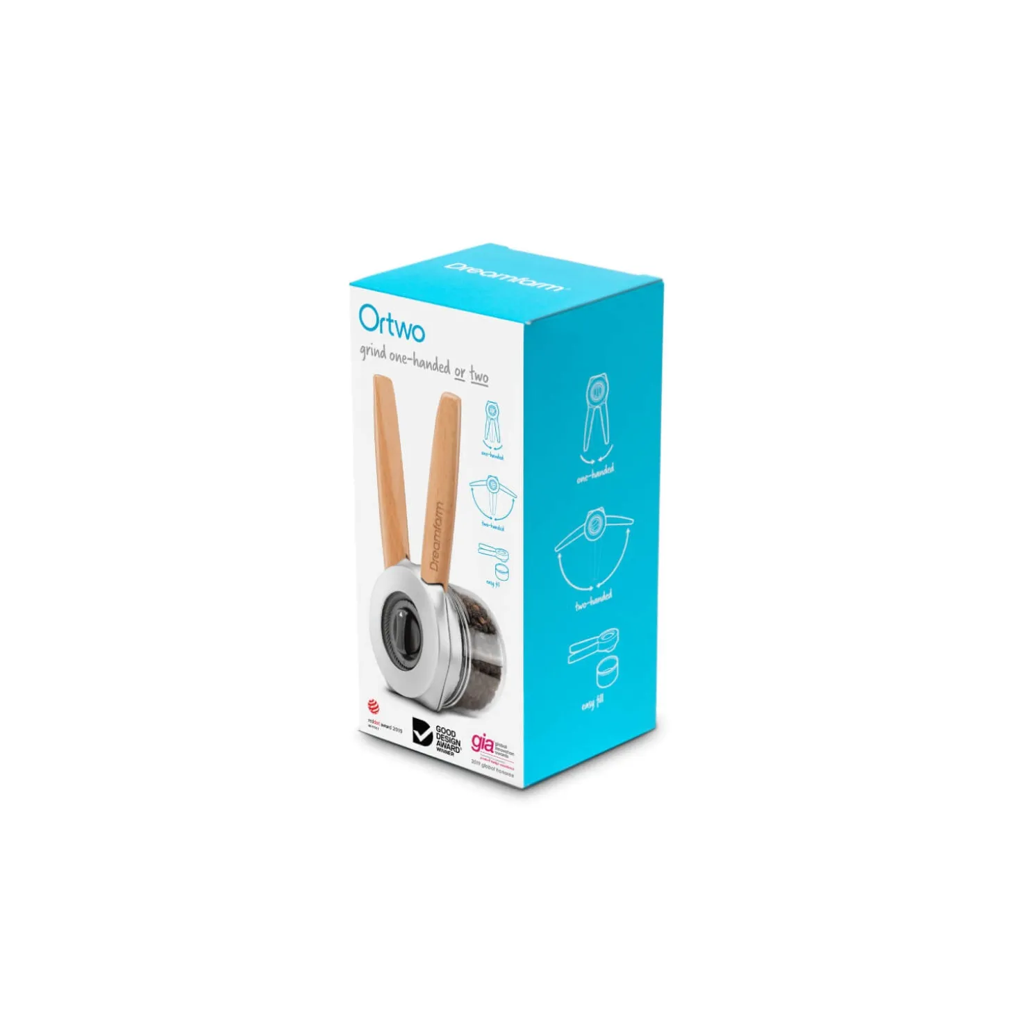 Dreamfarm Ortwo Single or Double Handed Spice Mill