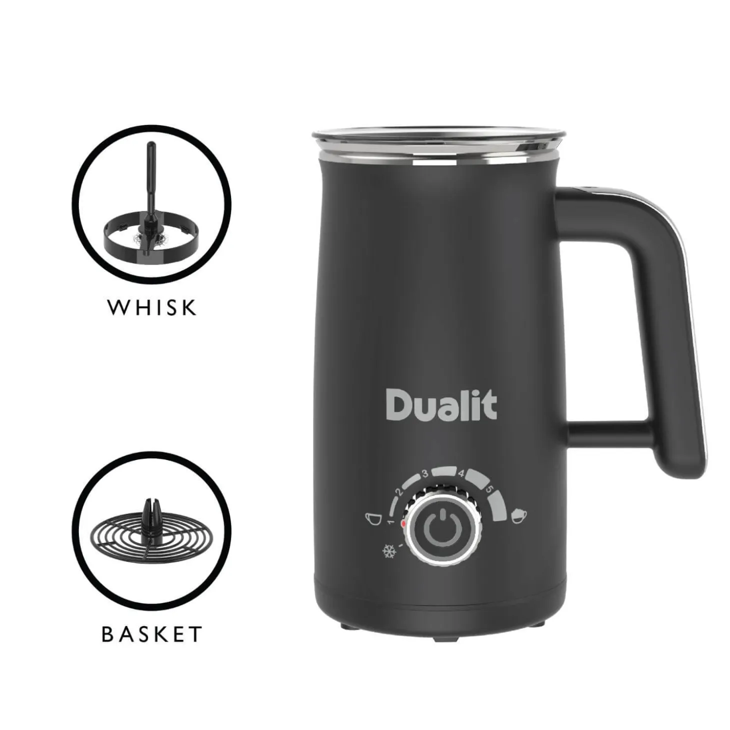 Dualit 84150 Milk Frother Max - Black