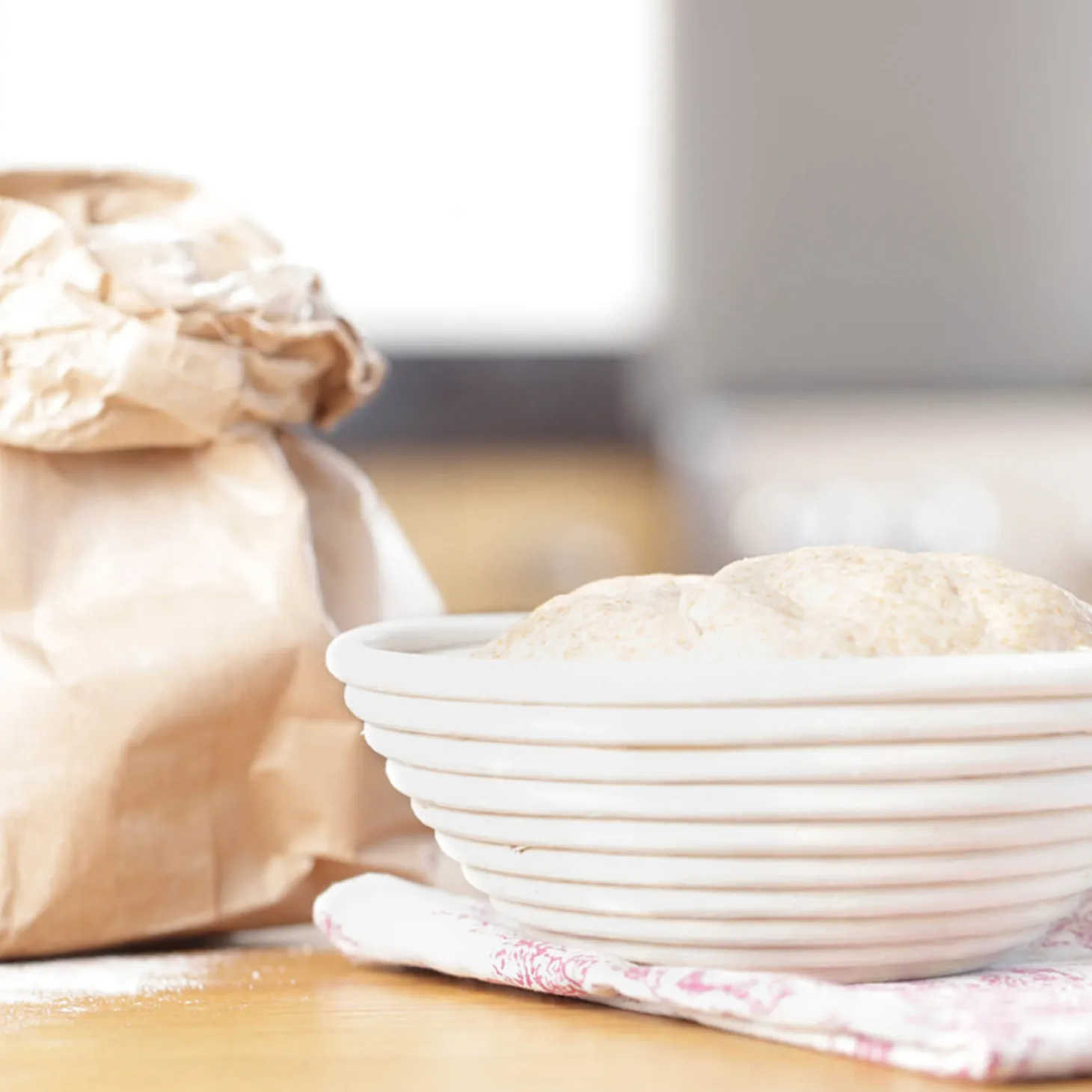 Eddingtons Round Banneton Bread Proving Basket - 2kg