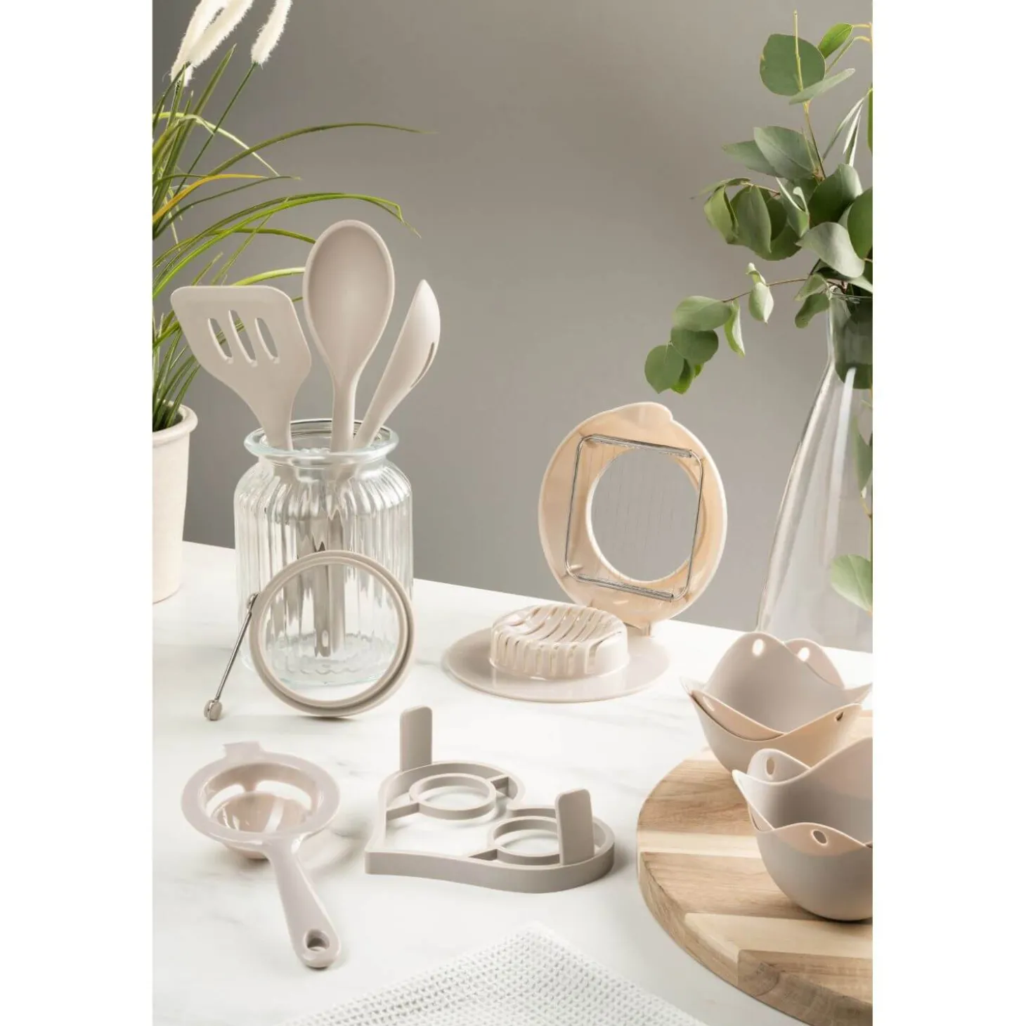 Fusion Twist Egg Slicer - Grey