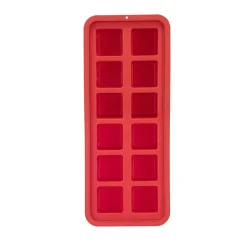 Fusion Twist Silicone Square 12-Cup Ice Cube Tray - Assorted