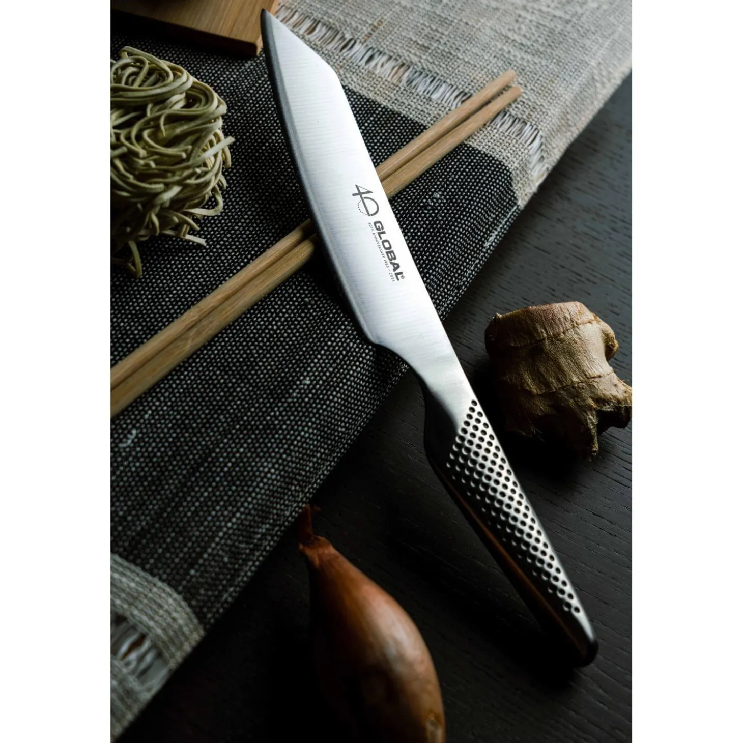 Global 40th Anniversary GS-110AN Kiritsuke 15cm Knife