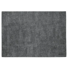 Guzzini Tiffany Reversible Faux Leather Fabric Placemat - Grey