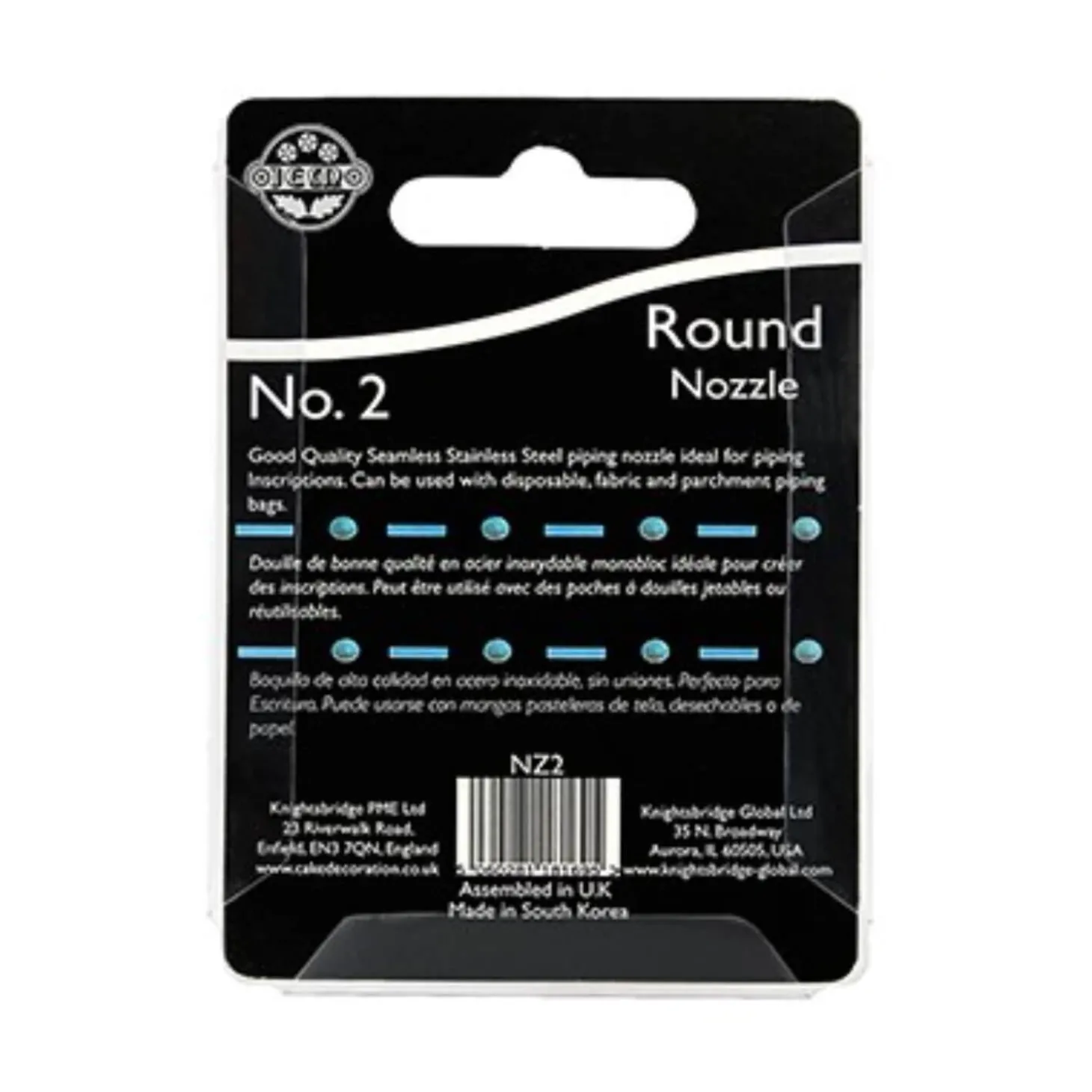 Jem No 2 Icing Nozzle - Round