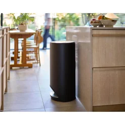 Joseph Joseph Arc 30 Litre Easy-Push Pedal Bin - Carbon Black