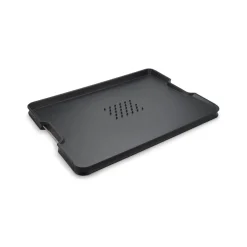 Joseph Joseph Cut&Carve Plus Multi-function Extra Large Chopping Board - Black