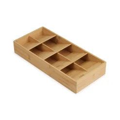Joseph Joseph DrawerStore Bamboo Tiered Cutlery Organiser