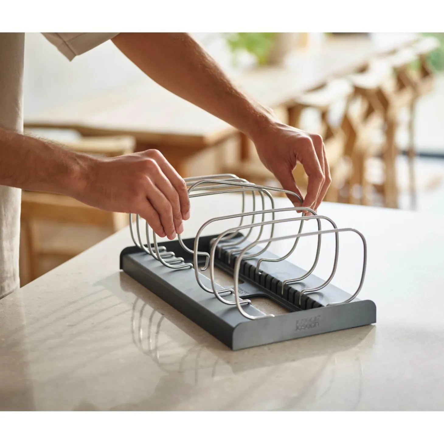 Joseph Joseph DrawerStore Baking Tray Organiser - Grey