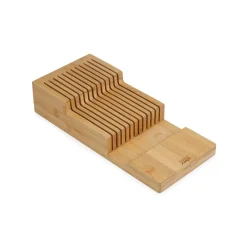 Joseph Joseph DrawerStore Large Bamboo 2-Tier Knife Organiser