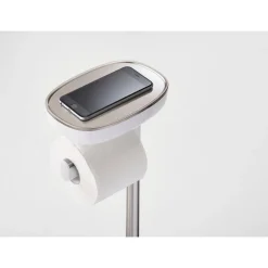 Joseph Joseph EasyStore Plus Standing Toilet Paper Holder - Steel