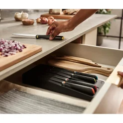 Joseph Joseph Elevate Knife Set with In-drawer Storage Tray - 5 Piece