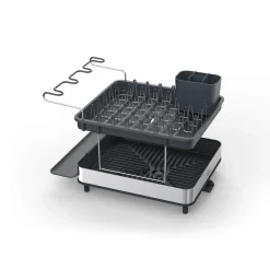 Joseph Joseph Excel 2-Tier Steel Dish Rack - Grey