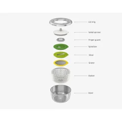 Joseph Joseph Multi Prep 4 Piece Salad Set - Green