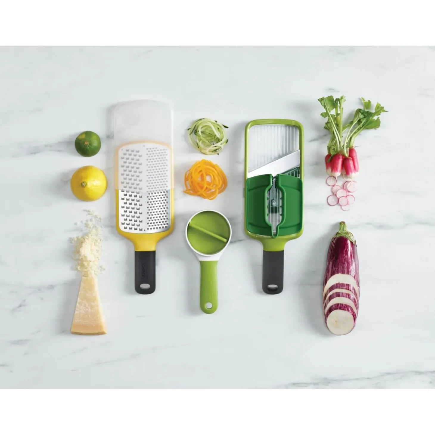 Joseph Joseph Mutli-Grip Mandoline - Green