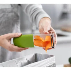 Joseph Joseph PeelStore With Waste Bowl - Green