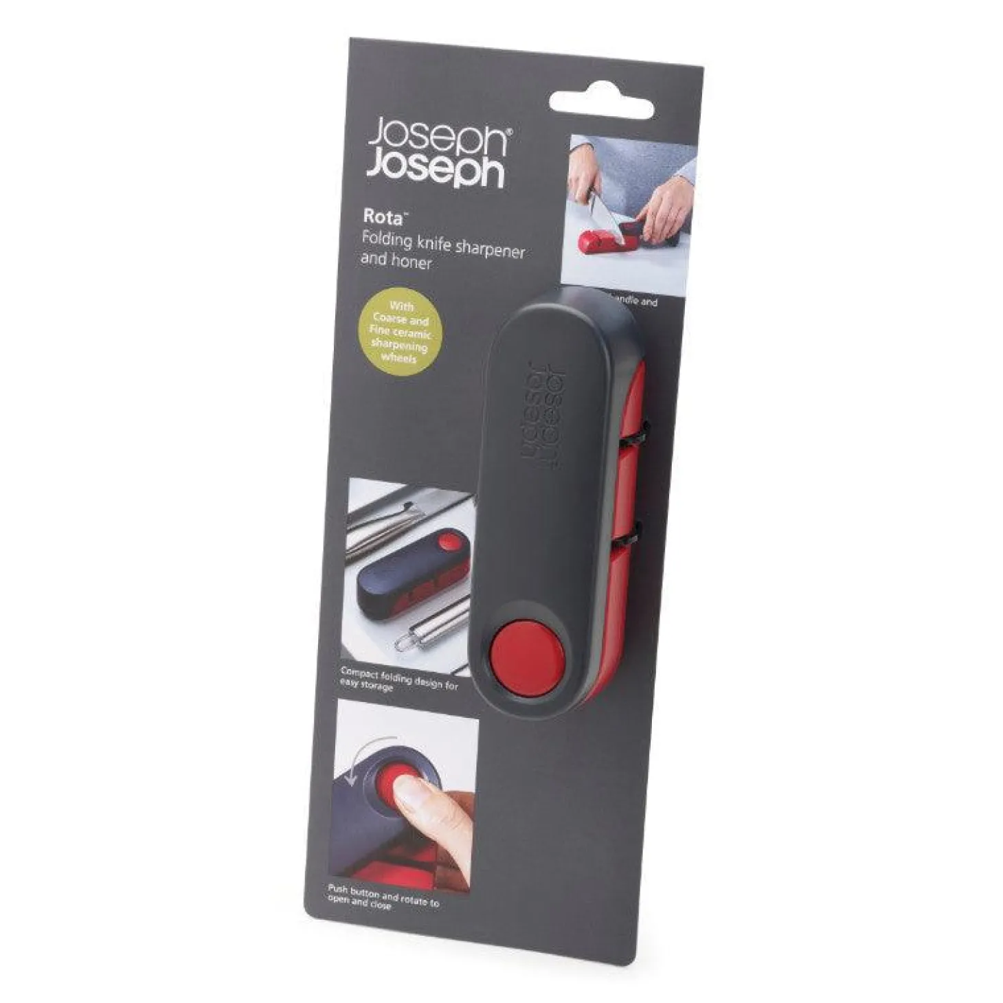 Joseph Joseph Rota Folding Knife Sharpener & Honer