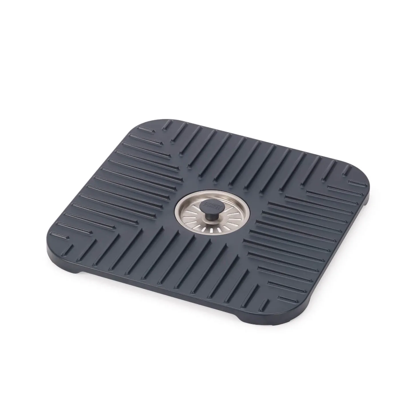 Joseph Joseph SinkShield™ Grey Sink Protector With Plug - Small