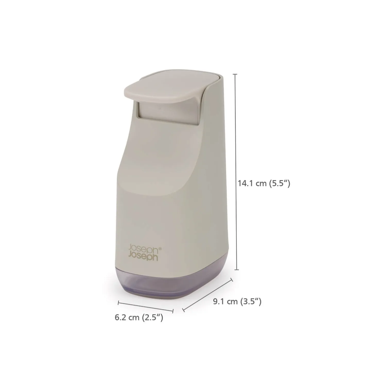 Joseph Joseph Slim Compact Soap Pump - Ecru