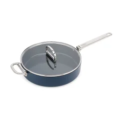 Joseph Joseph Space 28cm Non-Stick Folding Handle Saute Pan & Lid - Midnight Blue