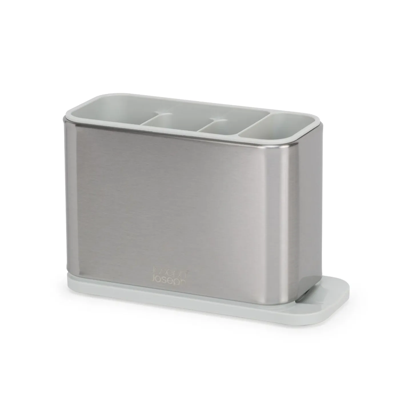 Joseph Joseph Surface Stainless Steel Cutlery Drainer - Light Stone