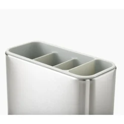 Joseph Joseph Surface Stainless Steel Cutlery Drainer - Light Stone