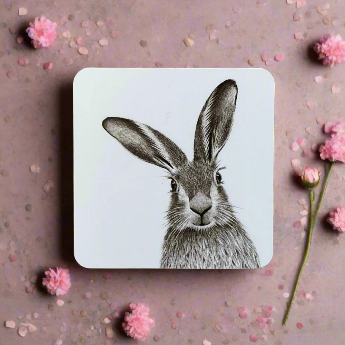 Katherine Sheard Coaster - Harry Hare