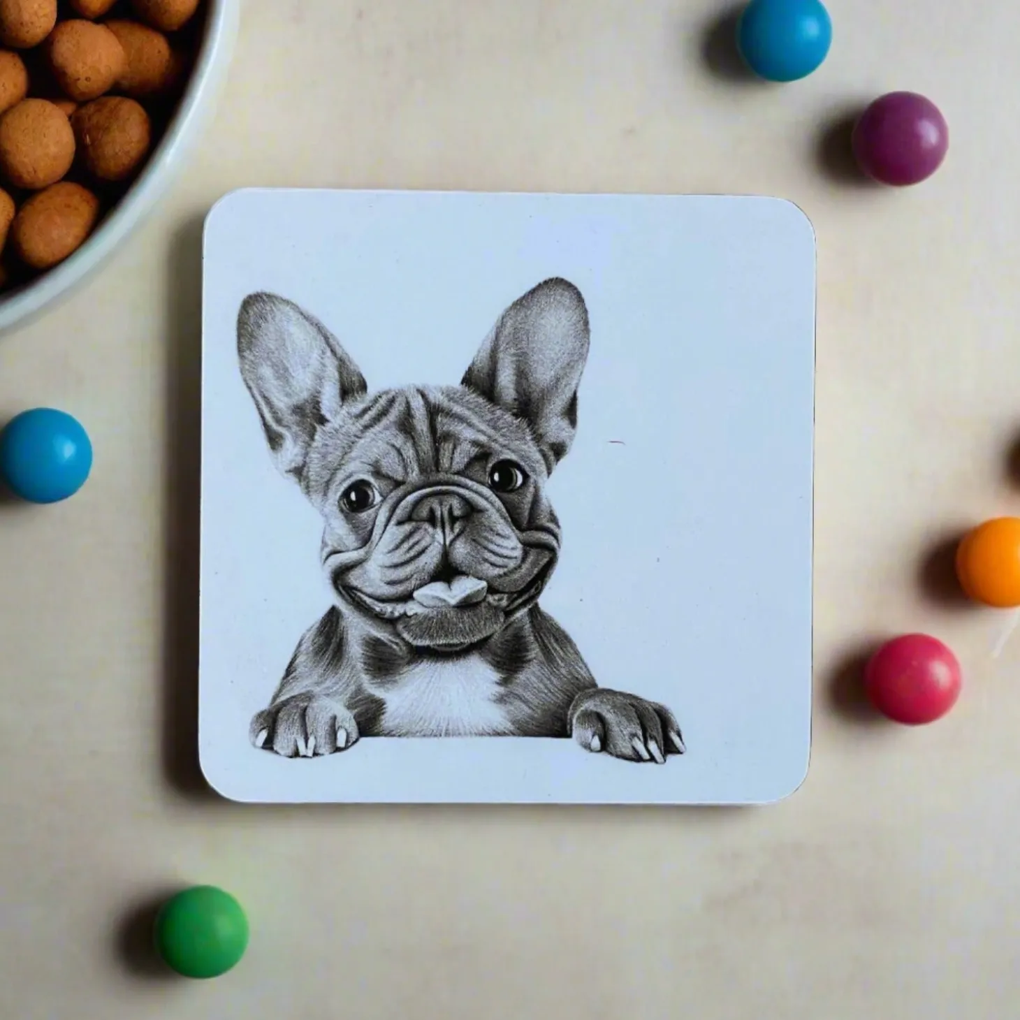 Katherine Sheard Coaster - Stanley Frenchie