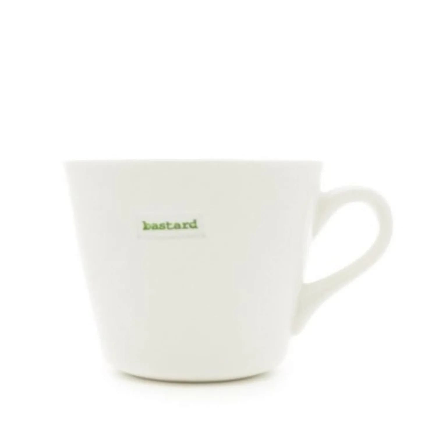 Keith Brymer Jones Word Range Bucket Mug - Bastard