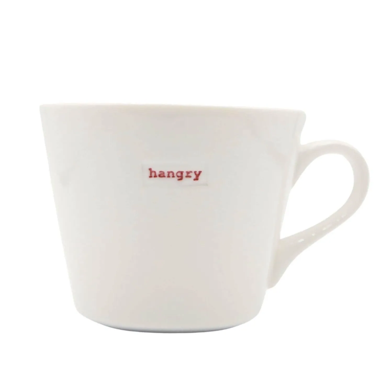 Keith Brymer Jones Word Range Bucket Mug - hangry