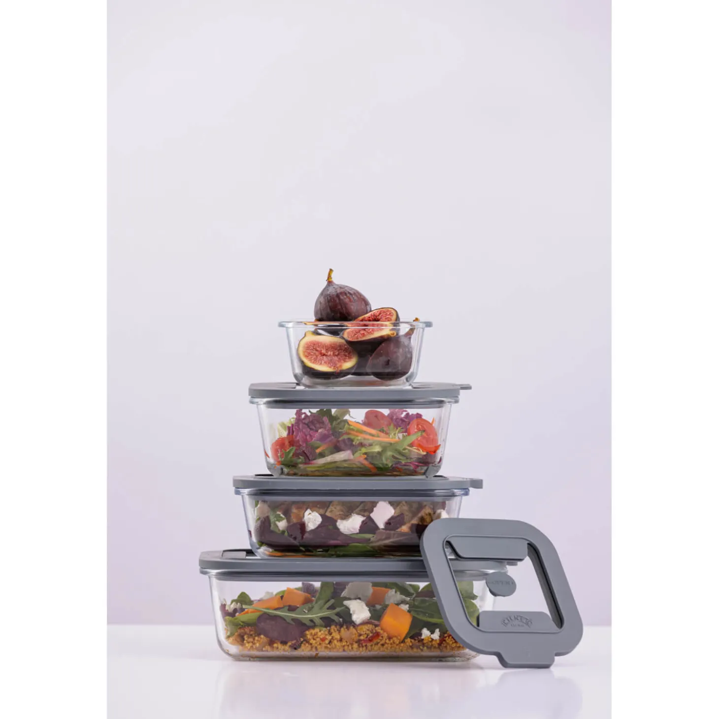 Kilner Fresh Storage Rectangular Food Container - 0.63 Litre