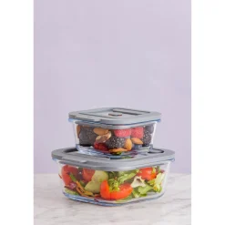 Kilner Fresh Storage Square Food Container - 0.31 Litre