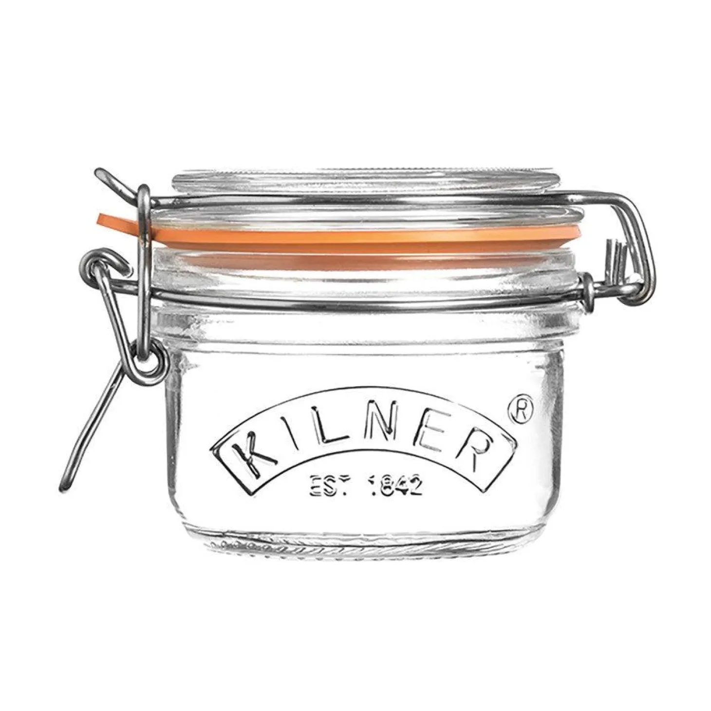 Kilner Glass Round Clip Top Storage Jar - 125ml