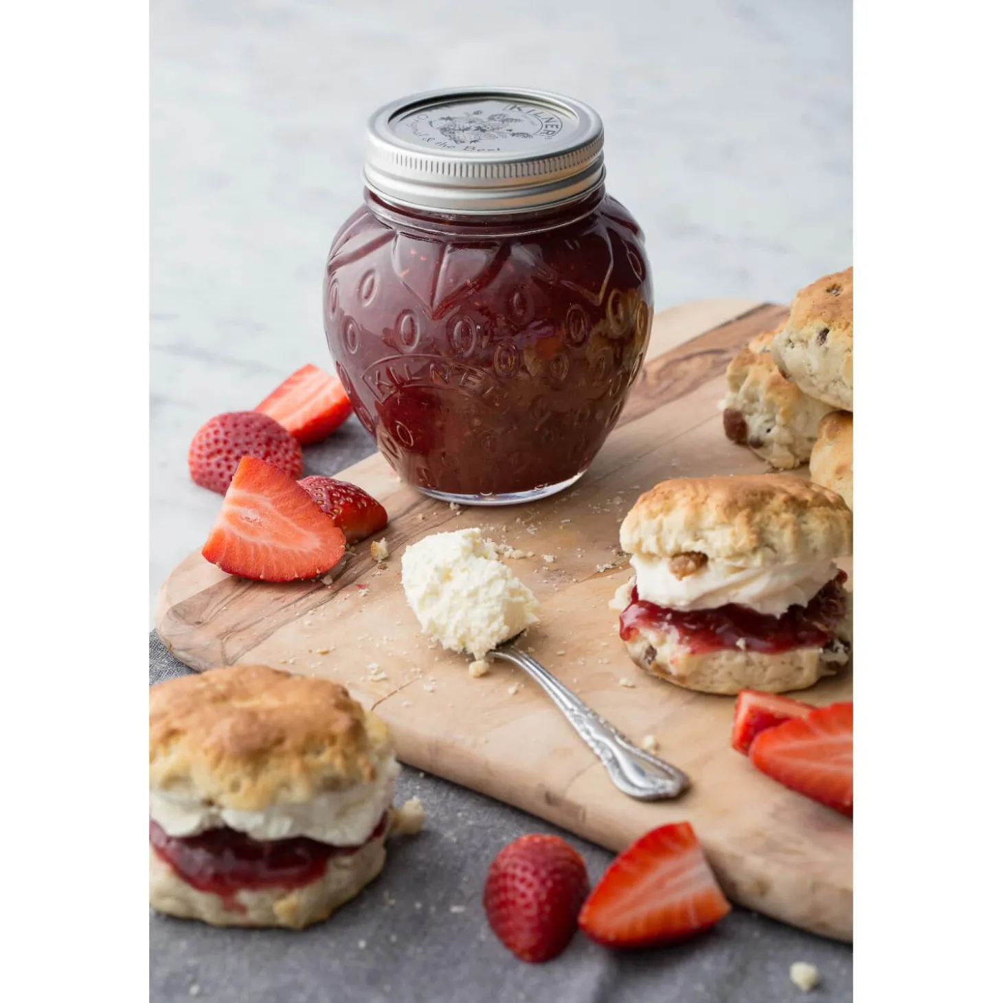 Kilner Glass Strawberry Preserve Jar - 400ml