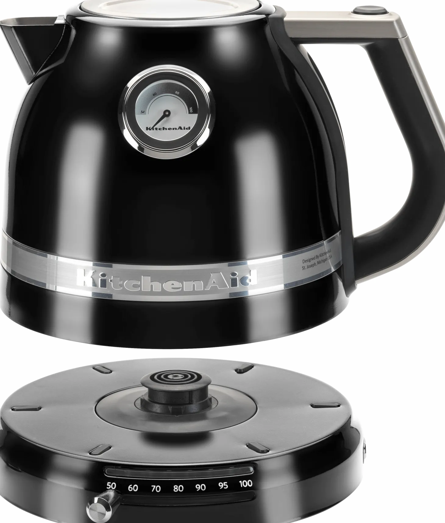 KitchenAid Artisan Kettle & 2 Slice Toaster Set - Onyx Black