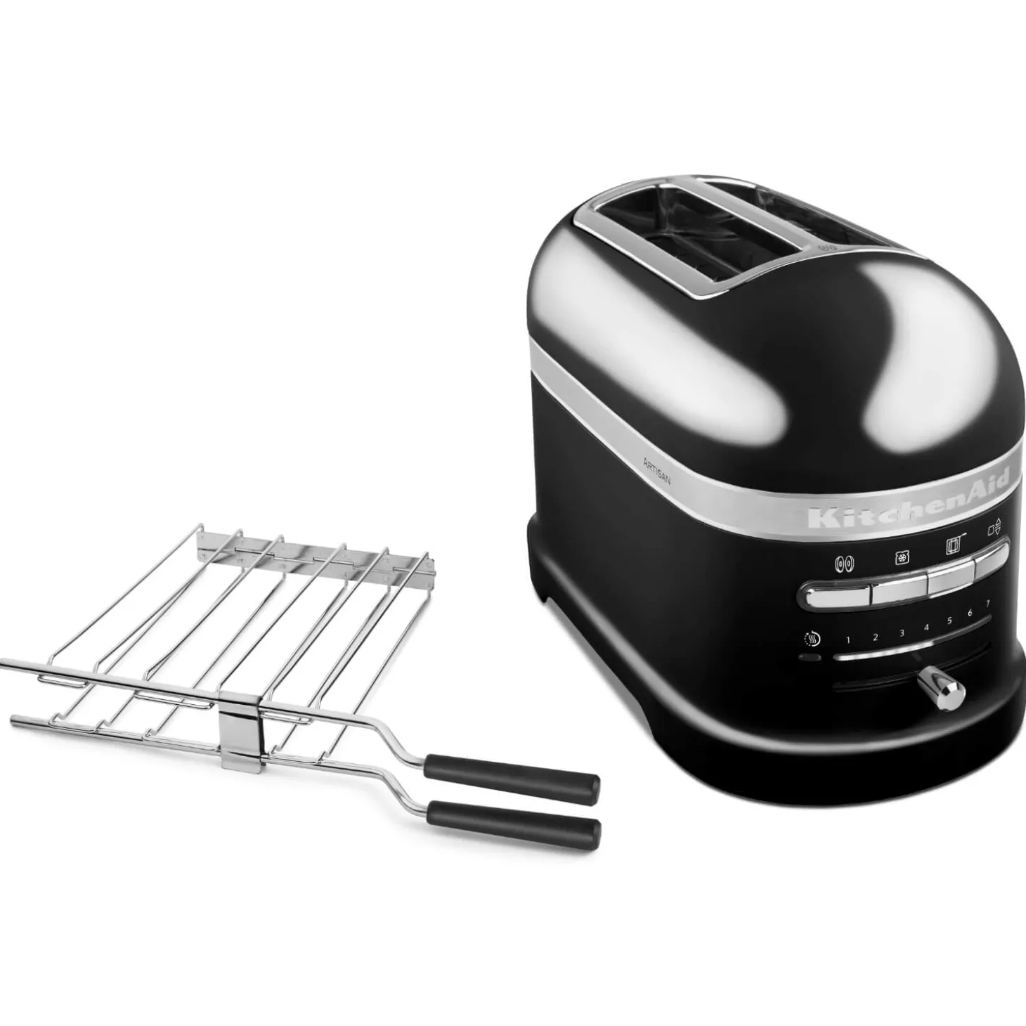 KitchenAid Artisan Kettle & 2 Slice Toaster Set - Onyx Black