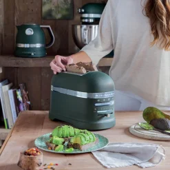 KitchenAid Artisan Kettle & 2 Slice Toaster Set - Pebble Palm