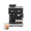 KitchenAid 5KES6551BBK Semi Automatic Espresso Machine with Burr Grinder - Cast Iron Black