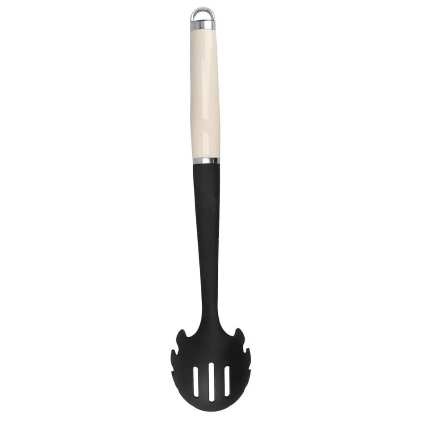 KitchenAid Pasta Non-Stick Serving Fork - Almond Cream