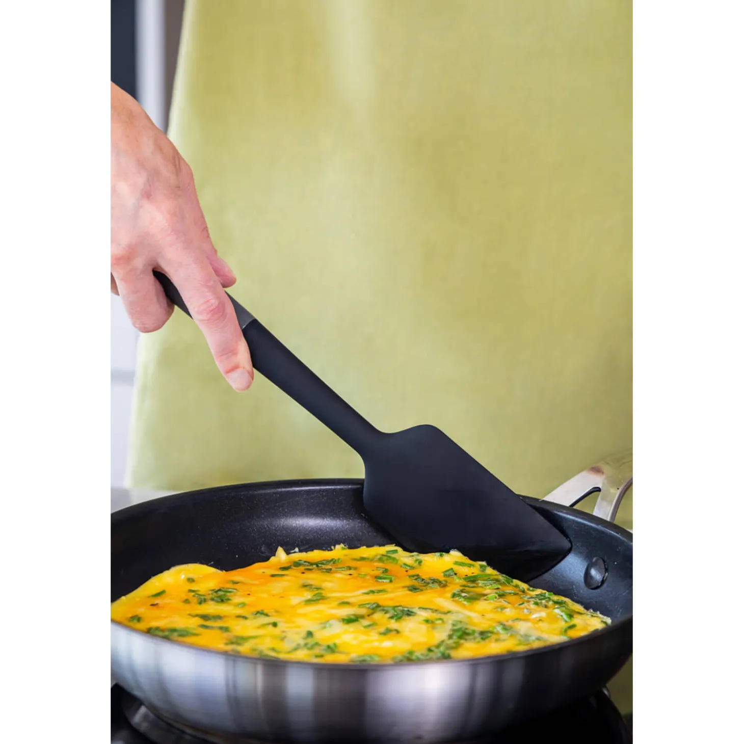 KitchenAid Soft Grip Scraper Spatula - Charcoal Grey